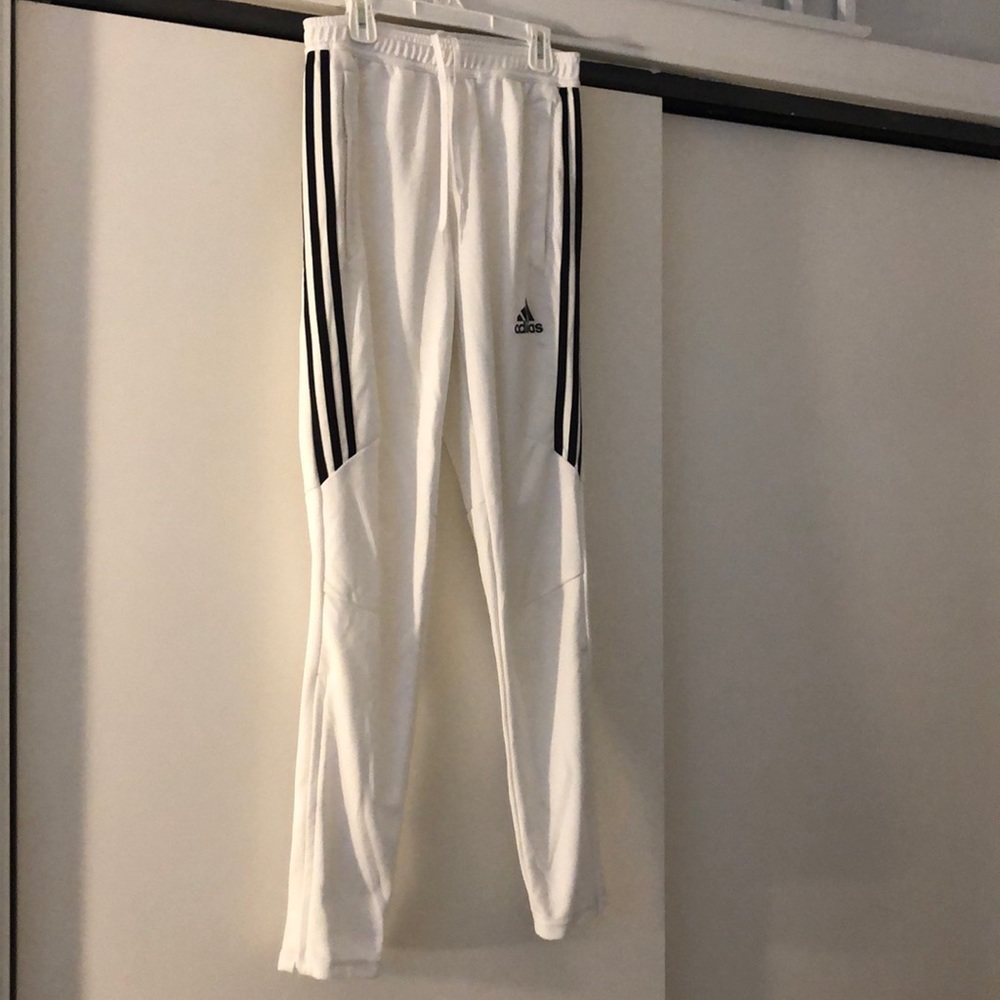 White Adidas Women’s Soccer Training Pants